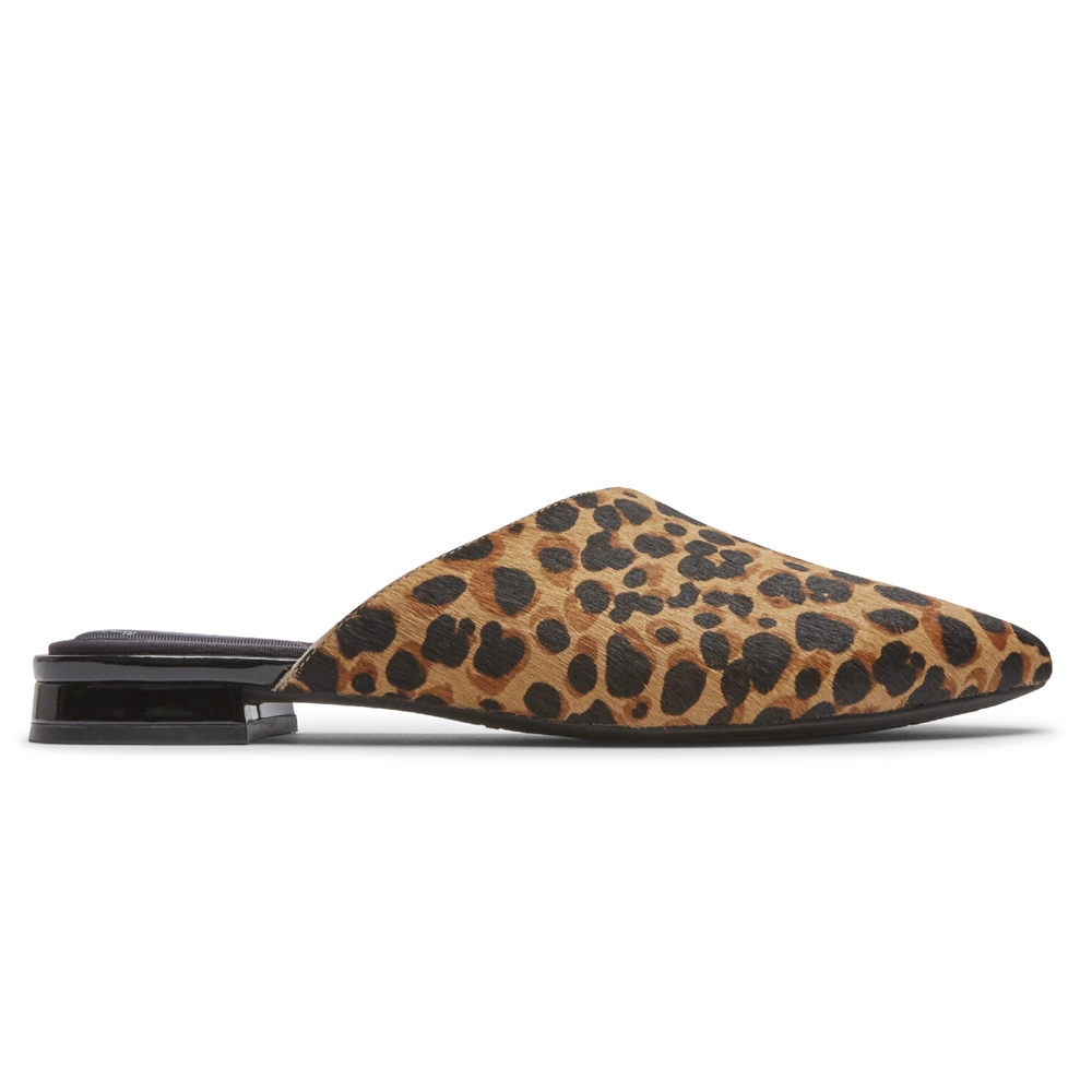 Rockport Muldyr Dame Leopard - Total Motion Zuly Asymmetrical - CEYJ94587